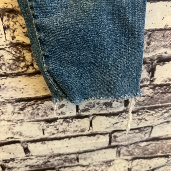 Free People Straight Leg Ankle Jeans SZ 25 - Picture 4 of 5